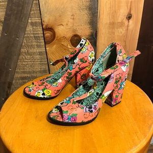 Iron Fist chunky heel womens 10